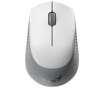 GENIUS myš NX-8000S BT/ duální Bluetooth + 2,4GHz/ 1200 dpi/ bezdrátová/ tichá/ bílošedá
