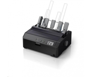 EPSON tiskárna jehličková FX-890IIN, A4, 2x9 jehel, 612 zn/s, 1+6 kopii, USB 2.0, LPT, Ethernet
