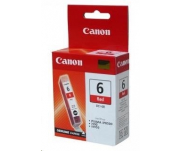 Canon CARTRIDGE BCI-6R červený pro i990, iP8500, i9950, Bubble Jet i990, i9950 (390 str.)