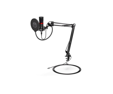 Endorfy mikrofon Solum Streaming (SM950)/ streamovací / nastavitelné rameno / pop-up filtr / USB
