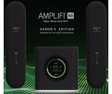 UBNT AmpliFi Gaming Domácí Wi-Fi Systém (Router + 2x Mesh Point)