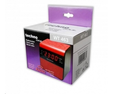 TechnoLine WT 463R - digitální budík s FM radiopřijímačem