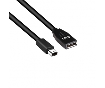 Club3D Prodlužovací kabel Mini DisplayPort 1.4 na DisplayPort 8K 60Hz DSC 1.2 HBR3 HDR Bidirectional (M/F), 1m