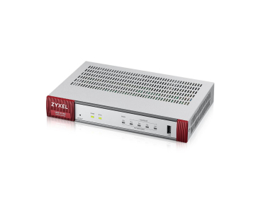 Zyxel USG FLEX Series, 10/100/1000, 1*WAN, 4*LAN/DMZ ports, WiFi 6 AX1800, 1*USB (device only)