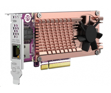 QNAP QM2-2P10G1TB rozšiřující karta 2 x PCIe Gen3 NVMe SSD & 1 x 10GbE