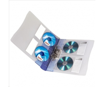 Hama zakladače na CD/DVD, pre krúžkové zakladače, DIN A4, balenie 10 ks (cena za balenie)