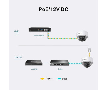 BAZAR - TP-Link VIGI C240I(4mm) 4MP, Dome, PoE, IR 30m - ROZBALENO