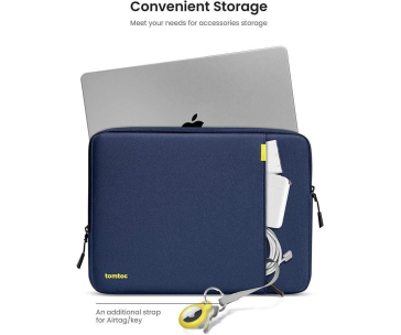 tomtoc Sleeve Kit - 13" MacBook Pro / Air, námořní modrá