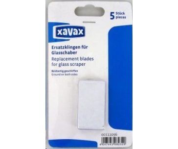 Xavax náhradní čepele pro škrabku na sklokeramickou desku