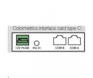 Colormetrics interface card, type-C