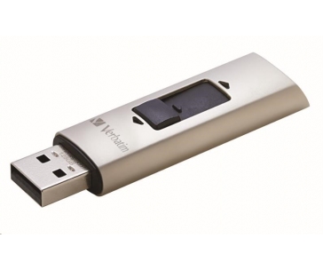 VERBATIM Flash Drive 128GB Store 'n' Go, SSD Vx400, USB 3.0, stříbrná