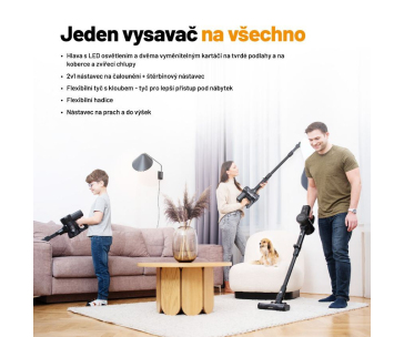 Lauben Stick Vacuum & Mop 3in1 Pet Deluxe 400BC
