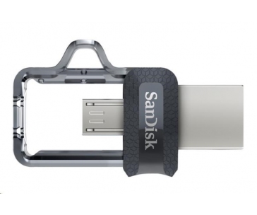 SanDisk Flash Disk 128GB Dual USB Drive m3.0 Ultra, OTG