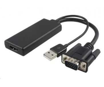 PREMIUMCORD převodník VGA+audio elektronický konvertor na rozhraní HDMI