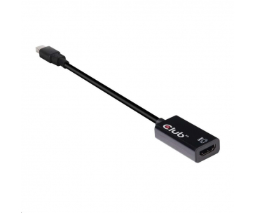 Club3D Adaptér aktivní mini DisplayPort 1.4 na HDMI 2.0b, HDR (M/F), 16cm