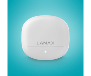 LAMAX Tones1 - bezdrátová sluchátka - bílá