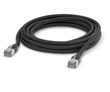 UBNT UACC-Cable-Patch-Outdoor-5M-BK, Outdoor UniFi patch kabel, 5m, Cat5e, černý