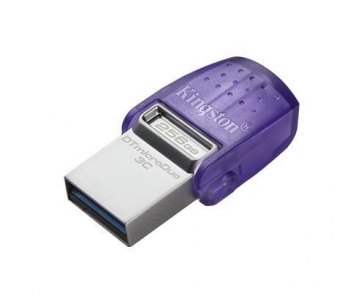 Kingston Flash Disk 256GB DataTraveler microDuo 3C 200MB/s dual USB-A + USB-C