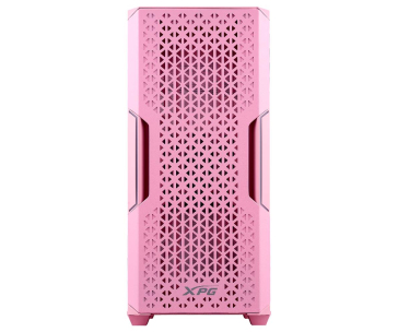 ADATA XPG case STARKER AIR Mid-Tower, bez zdroje, 1x 120mm + 1x 120mm ARGB, Ružová