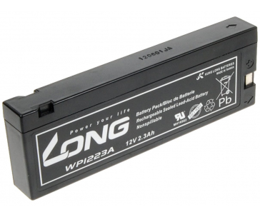 AVACOM Long WP1223A 12V 2,1Ah 25,2Wh olověný akumulátor pro profesionální videokamery a defibrilátory