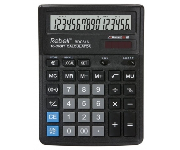 Rebell kalkulačka - stolní - BDC616