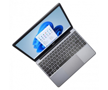 UMAX NTB VisionBook 14WQ LTE - 14,1" IPS FHD 1920x1080, Qualcomm 468@1.8 GHz (ARM), 4GB, 128GB, Qualcomm 618, W11P, šedá