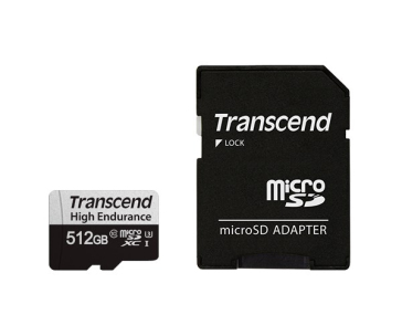 TRANSCEND MicroSDXC karta 512GB 350V, High Endurance