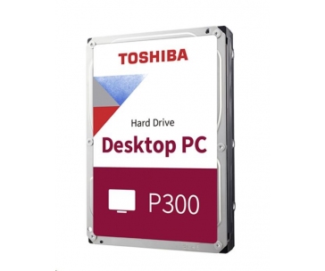 TOSHIBA HDD P300 Desktop PC (CMR) 1TB, SATA III, 7200 rpm, 64MB cache, 3,5", BULK