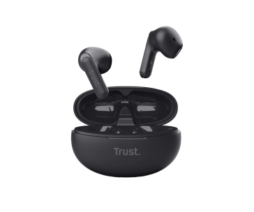 TRUST sluchátka Yavi, Bluetooth, špunty, černá