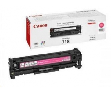 Canon TONER CRG-718M purpurová pro i-Sensys LBP7200CDN, LBP7210Cdn, LBP7660CDN, LBP7680CX, MF724Cdw, (2 900 str.)