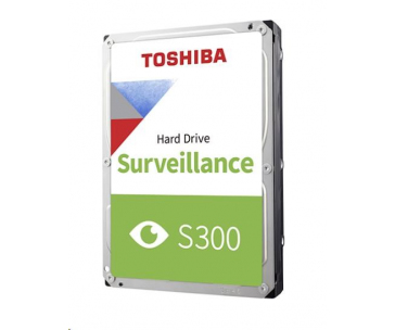 TOSHIBA HDD S300 PRO Surveillance (CMR) 10TB, SATA III, 7200 rpm, 256MB cache, 3,5", BULK