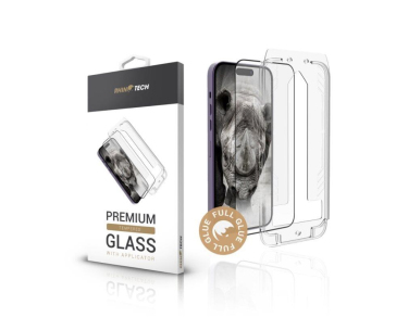 RhinoTech Tvrzené ochranné 2.5D sklo s aplikátorem pro Apple iPhone 14 Pro