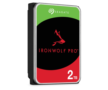 SEAGATE HDD 2TB IRONWOLF PRO (NAS), 3.5", SATAIII, 7200 RPM, Cache 256MB