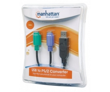 MANHATTAN převodník z USB na 2x PS/2