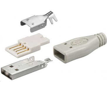 goobay Konektor USB typu A samec pájecí konektor (jen po 10ks)