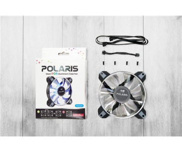 IN WIN ventilátor Polaris RGB Aluminium (single pack)
