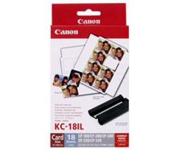 Canon KC18IL papír 22x17,3mm 18ks do termosublimační tiskárny
