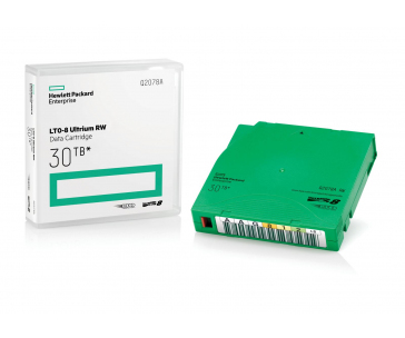 HPE LTO-9 Ultrium 45TB RW Custom Labeled Library Pack 20 Data Cartridges with Cases