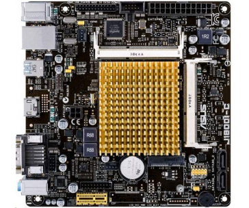 BAZAR ASUS MB J1800I-C, Intel® Celeron® dual-core J1800 , 2xSODIMM DDR3L, VGA, mini ITX  (BEZ PŘÍSLUŠENSTVÍ