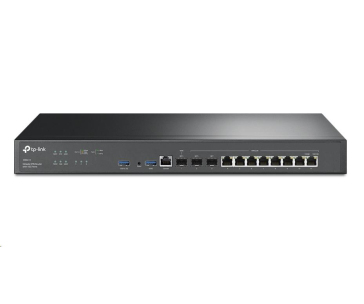 TP-Link ER8411 OMADA VPN router (2xSFP+(1xWAN,1xWAN/LAN),1xSFP WAN/LAN,8xGbELAN/WAN,1xConsole,2xUSB3.0)