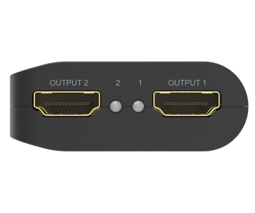 PremiumCord HDMI 2.0 Mini Splitter 1-2 Pigtail 4Kx2K@60Hz HDCP2.2 Downscaler