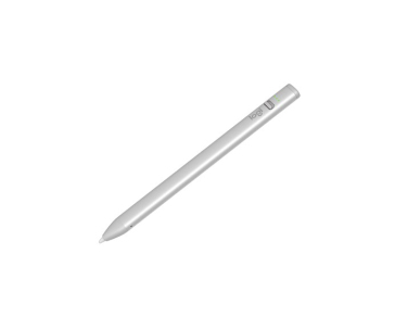 Logitech pero Crayon digitální pero pro iPad, USB-C, EMEA, stříbrná