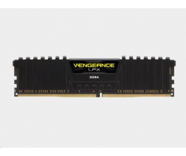 CORSAIR DIMM DDR4 16GB (Kit of 2) 2666MHz CL16 Vengeance LPX Černá