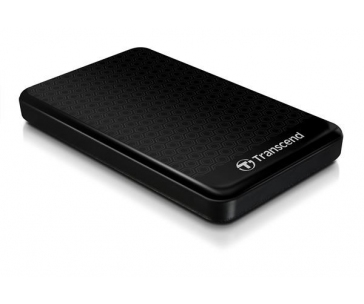 TRANSCEND externí HDD 2,5" USB 3.1 StoreJet 25A3, 1TB, Black (nárazuvzdorný, 256-bit AES)