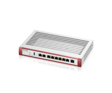 Zyxel USG FLEX200 H Series, User-definable ports with 2*2.5G & , 6*1G, USB (device only)