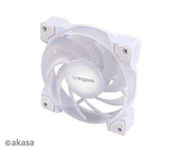 AKASA ventilátor VEGAS A12, 12cm ARGB fan, Anti-Vibration
