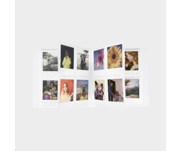 Polaroid Photo Album Large White 160 fotek (i-Type, 600, SX-70)