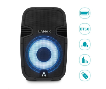 LAMAX PartyBoomBox500 - přenosný reproduktor - poskozen obal