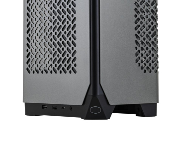 Cooler Master case Ncore 100 MAX, 2x USB 3.2 Gen1, zdroj 850W, vodní chlazení, mini-ITX, šedá