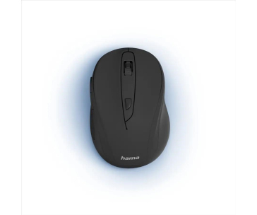 Hama bezdrátová optická myš MW-400 V2, ergonomická, černá